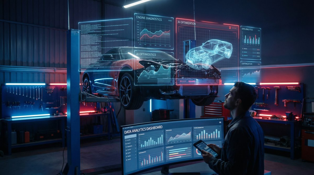 少女萝莉 AI修车改装视频技术